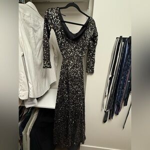 Ever New Black and Silver Dress